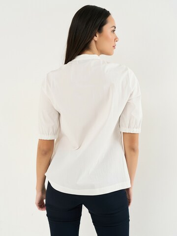 Camomilla Italia Bluse 'Coeur' in Weiß
