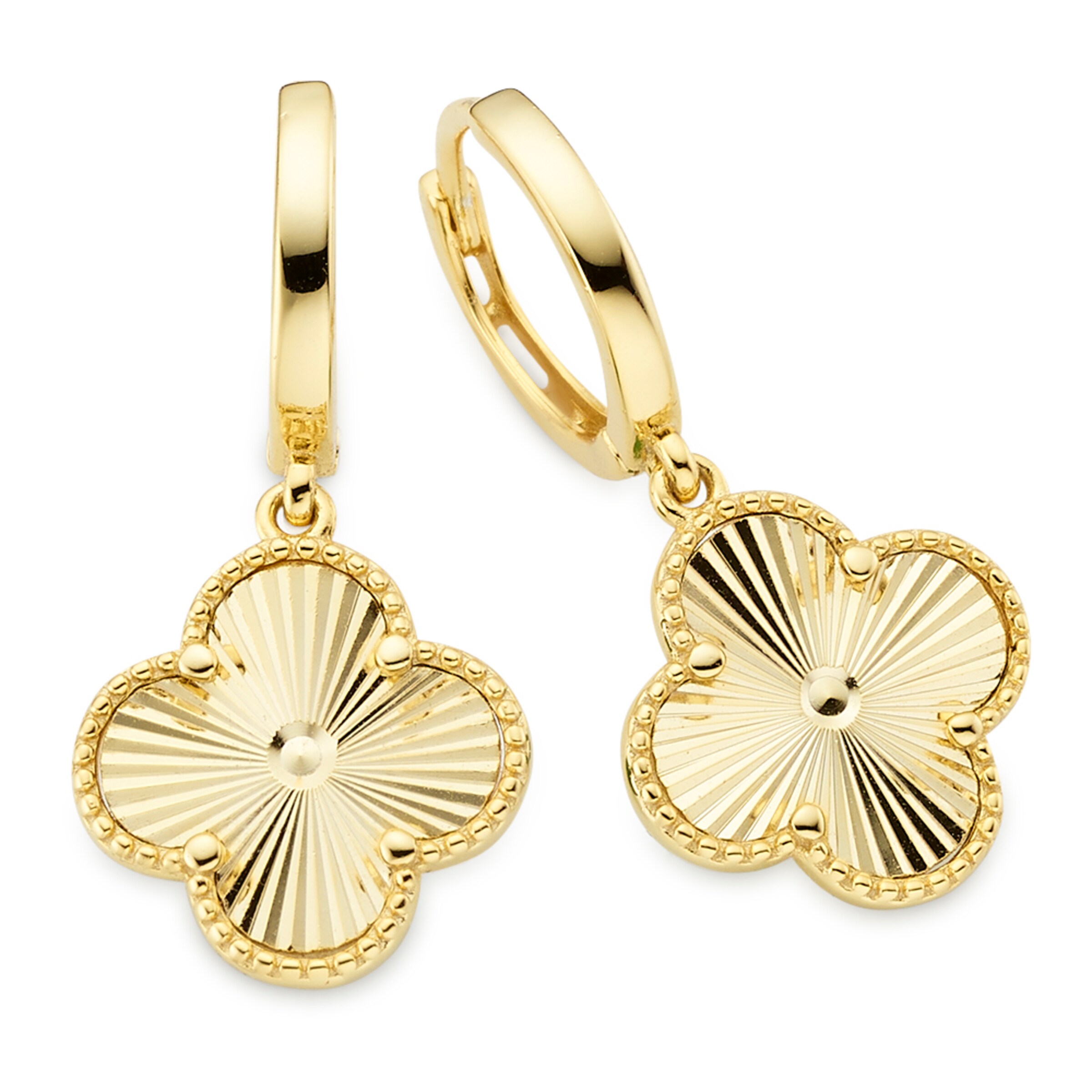 Aniston Ohrringe in Gold: Vorderseite