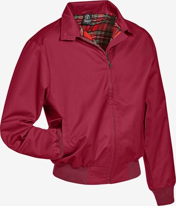 Brandit - Chaqueta de entretiempo 'Lord Canterbury' en rojo: frente