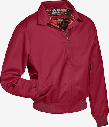 Brandit Between-Season Jacket 'Lord Canterbury' in Red: front