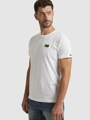 PME Legend Shirt 'American Classic T-shirt' in Wit: voorkant