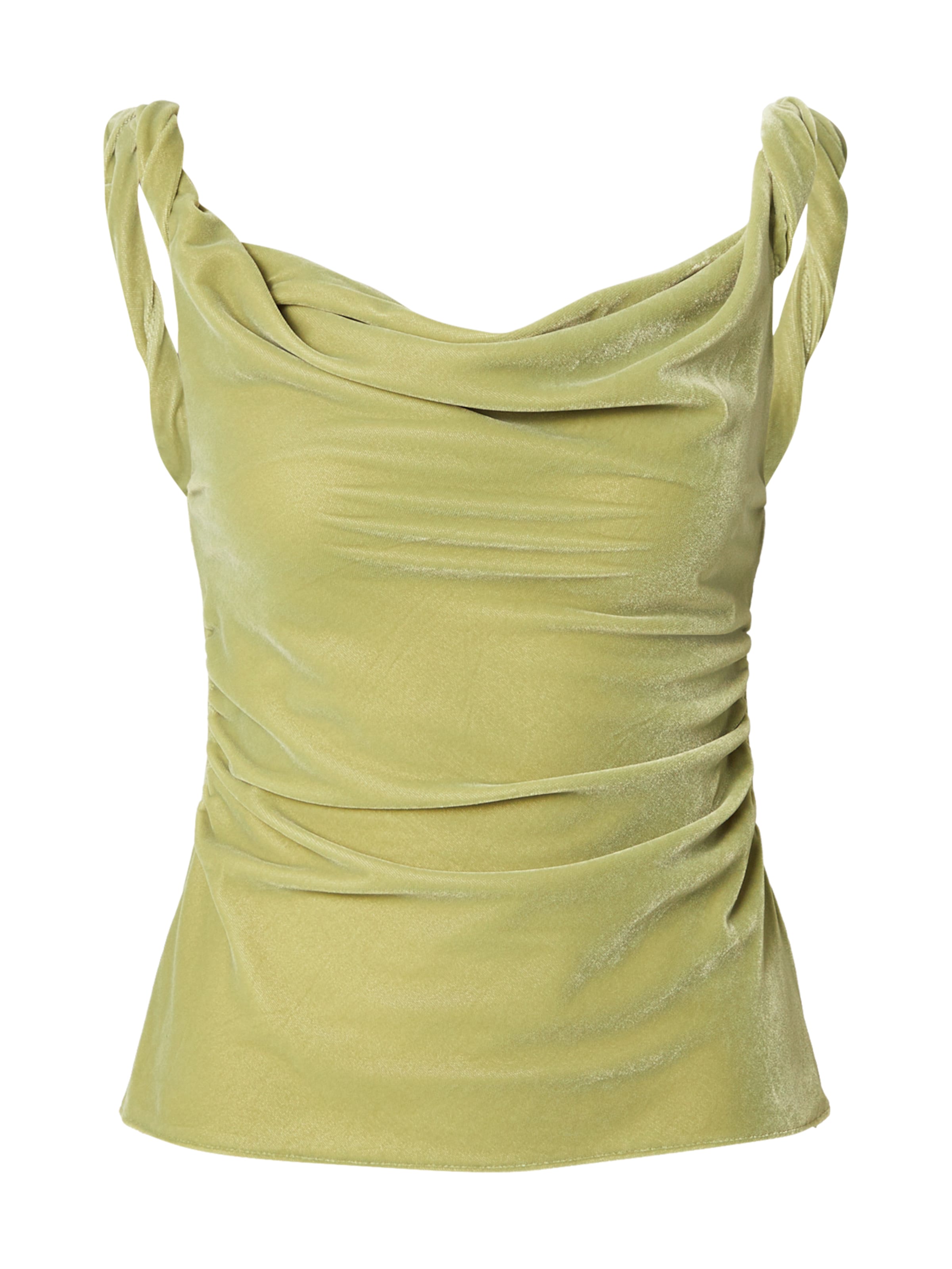 TOPSHOP - Camisa 'Nina' em verde: frente