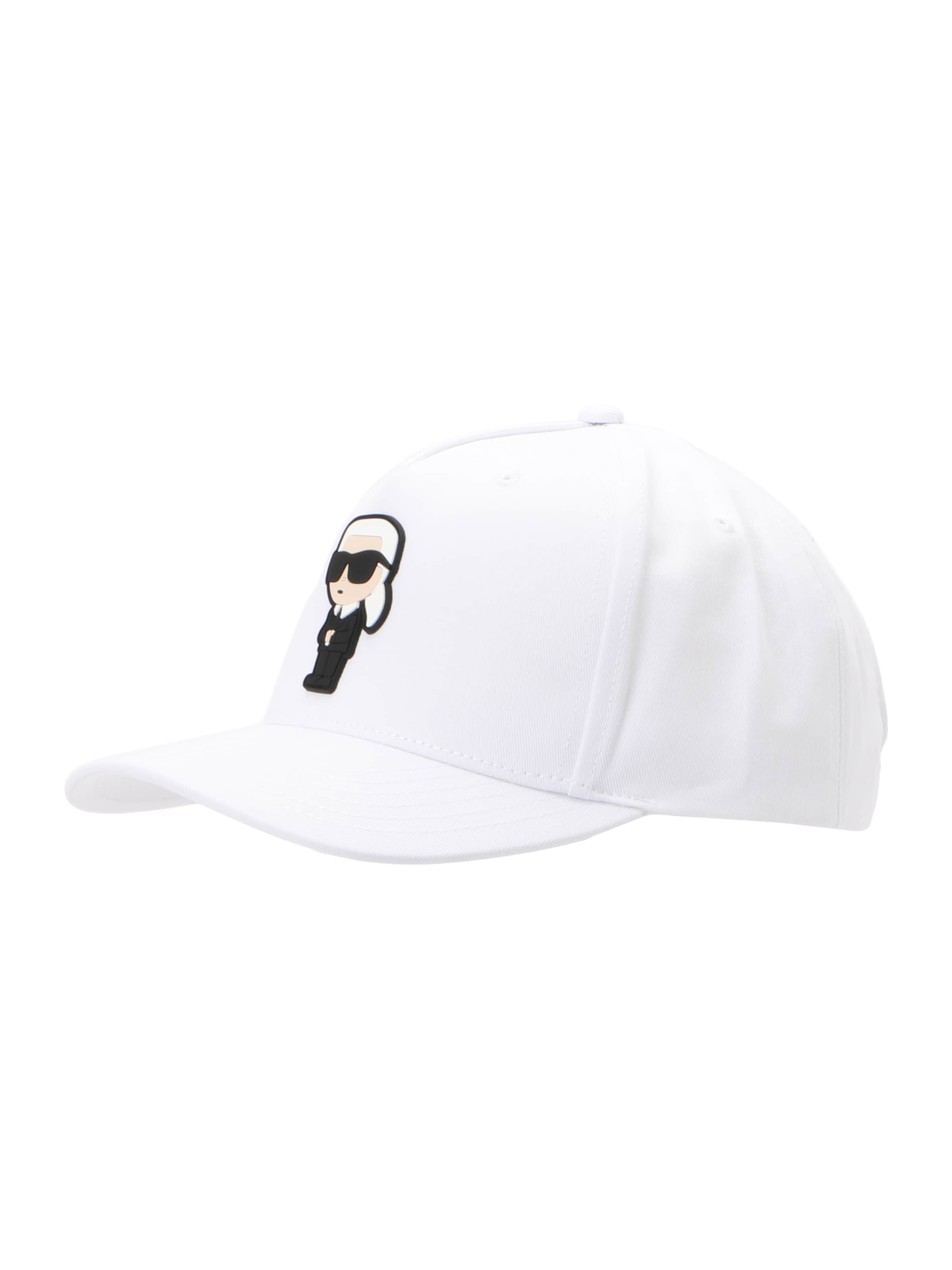 Karl Lagerfeld - Gorra en blanco: frente