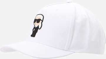 Karl Lagerfeld - Gorra en blanco: frente