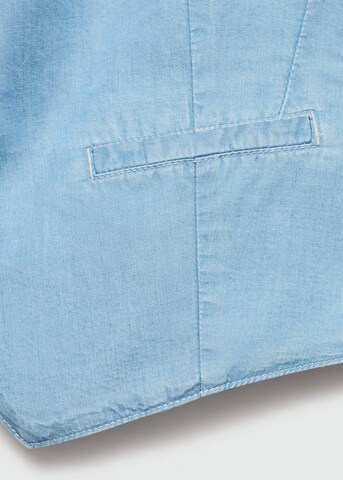 Gilet 'Luisa' MANGO en bleu