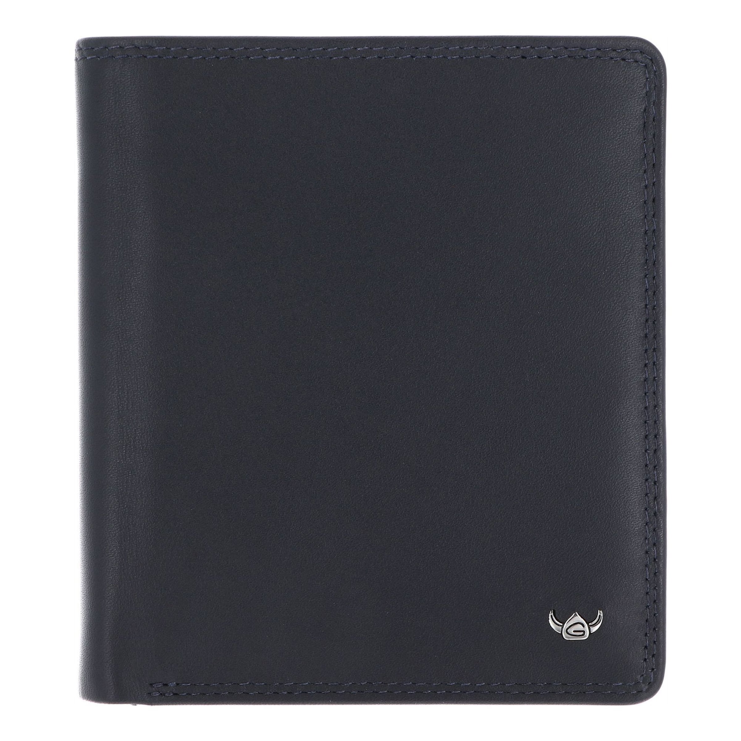 Porte-monnaies 'Polo' GOLDEN HEAD en bleu : devant