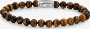Rebel & Rose Bracelet in Brown: front