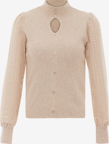 NAEMI Trui in Beige: voorkant
