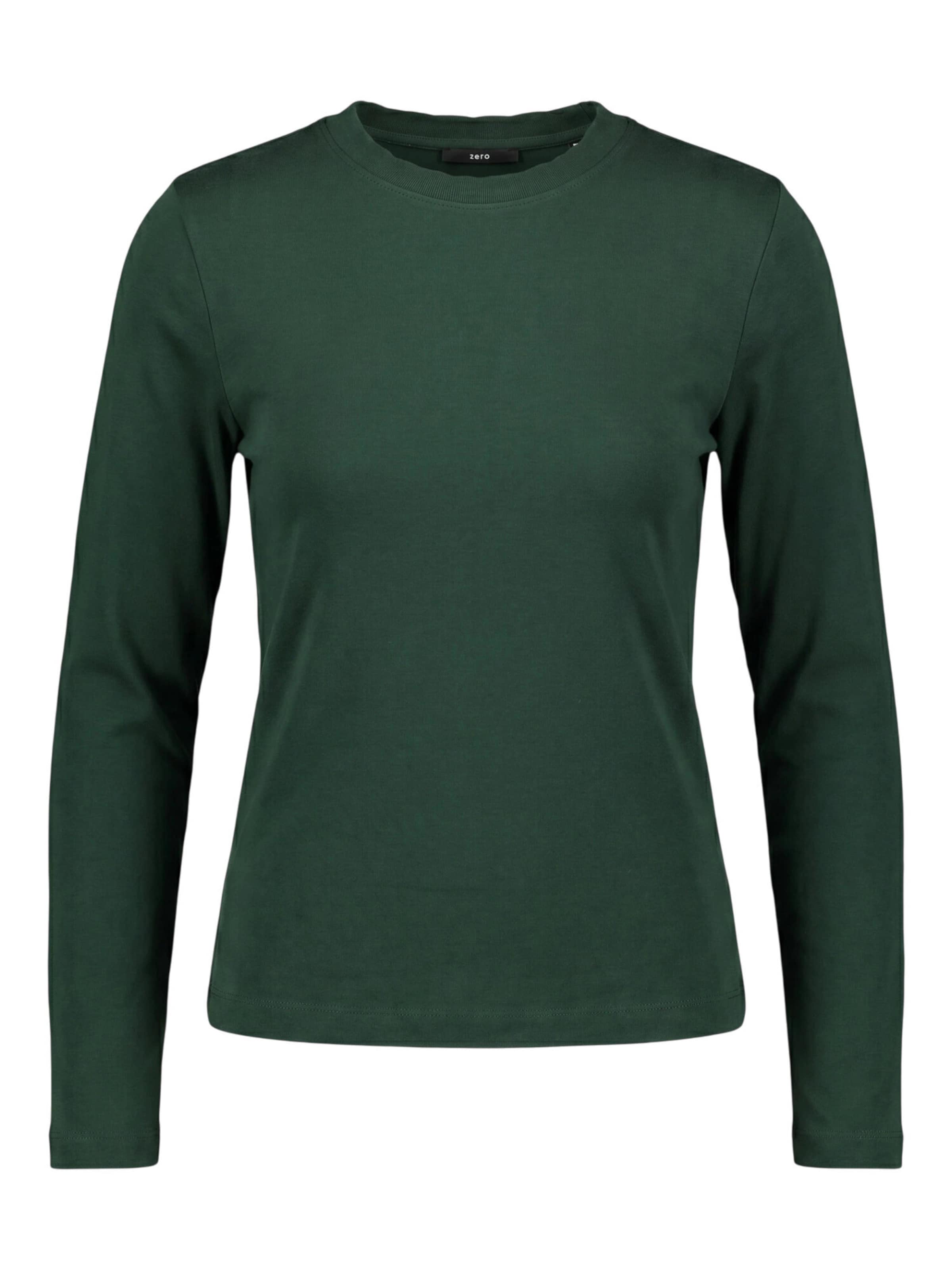 zero Shirt in Grün: Vorderseite