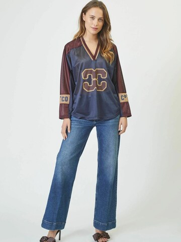 Maglietta 'Trey' di co'couture in blu