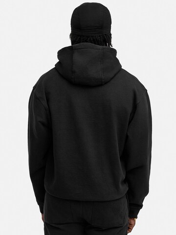 Daily Cotton Sweatjacke 'DCBEND'‌‌‌‌‌‌‌‌‌ in Schwarz
