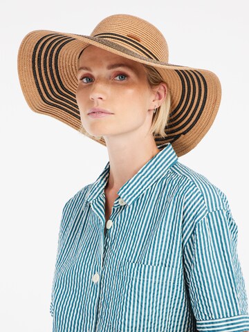 PROTEST Hut 'PRTSummer' in Braun: Vorderseite