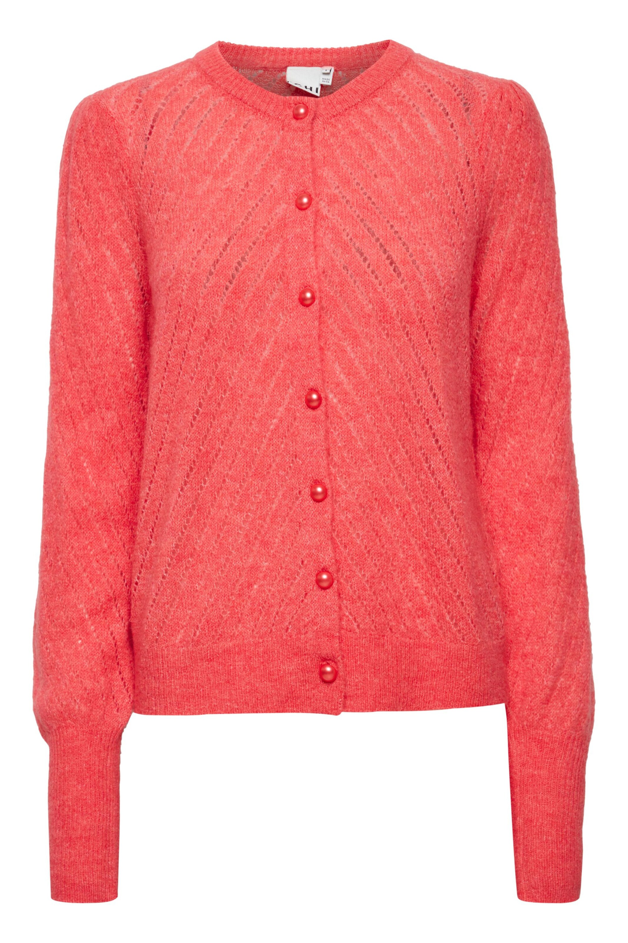 ICHI Kardigan 'Kamara' – červená: přední strana