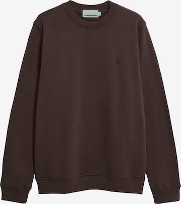 ARMEDANGELS Sweatshirt in Brown: front