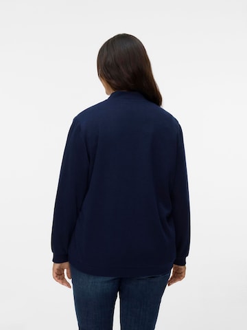 Vero Moda Curve Sweatvest 'VMCKimiko' in Blauw
