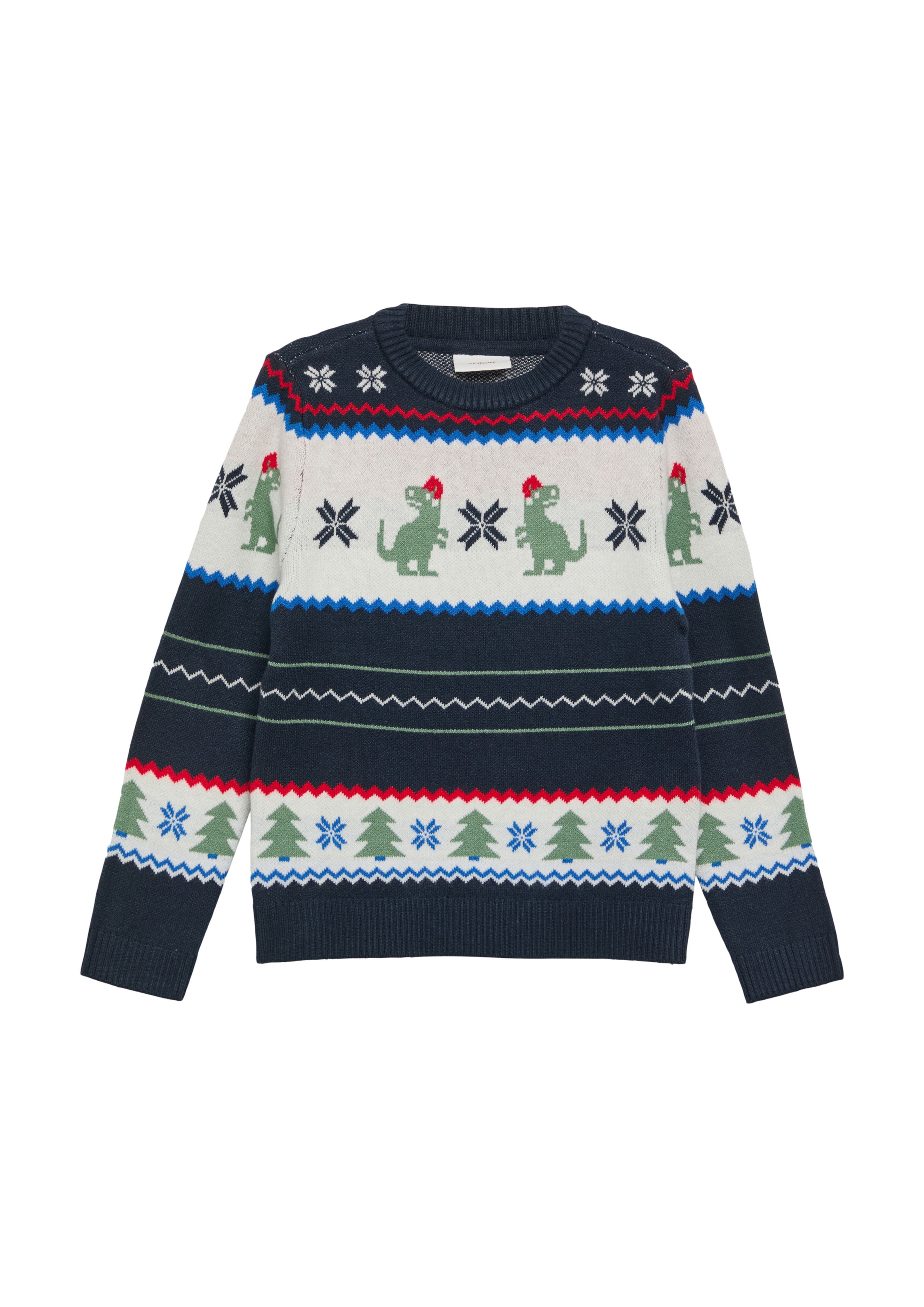 s.Oliver Trui in Blauw: voorkant