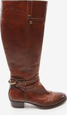 La Martina Dress Boots in 36 in Brown: front