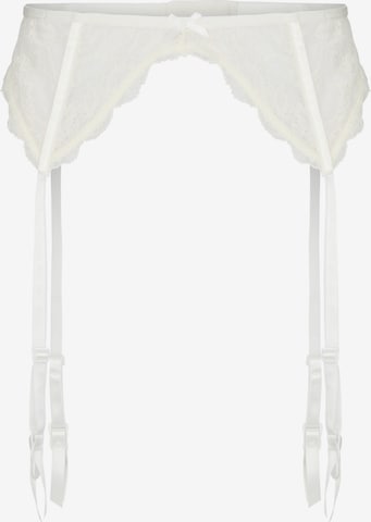 Hunkemöller Garters 'Suki' in White: front