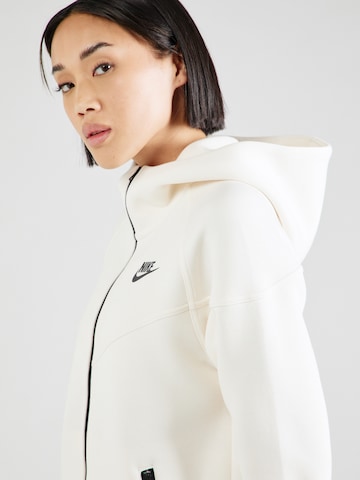 Nike SportswearSportska jakna 'TECH FLEECE' - bež boja