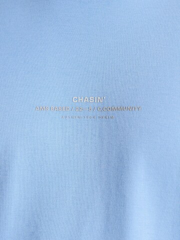T-Shirt 'Flux' CHASIN' en bleu