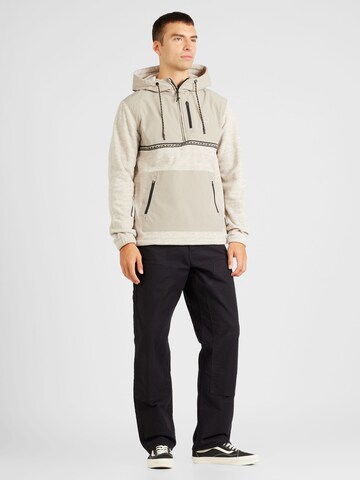 Veste en polaire fonctionnelle 'GRAPHENE' BILLABONG en beige