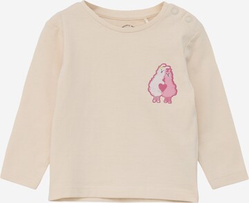 T-Shirt s.Oliver en beige : devant