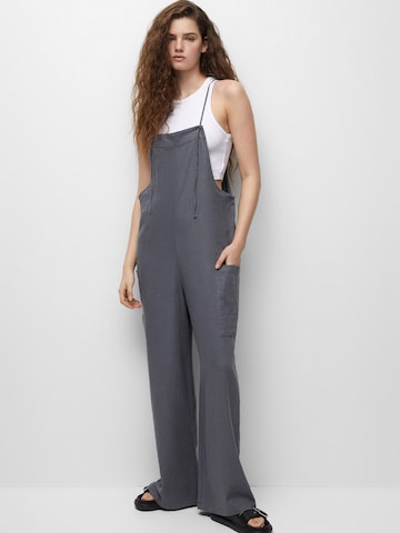 Pull&Bear Jumpsuit in Grau