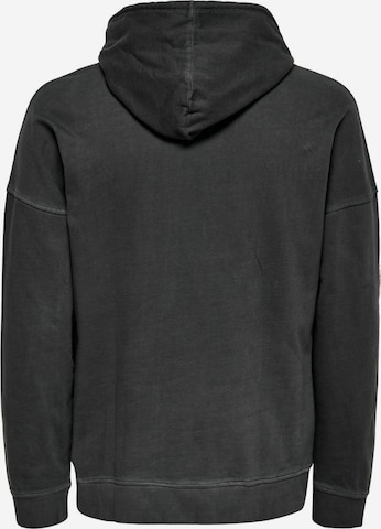 Only & Sons Sweatshirt 'Ron' in Black