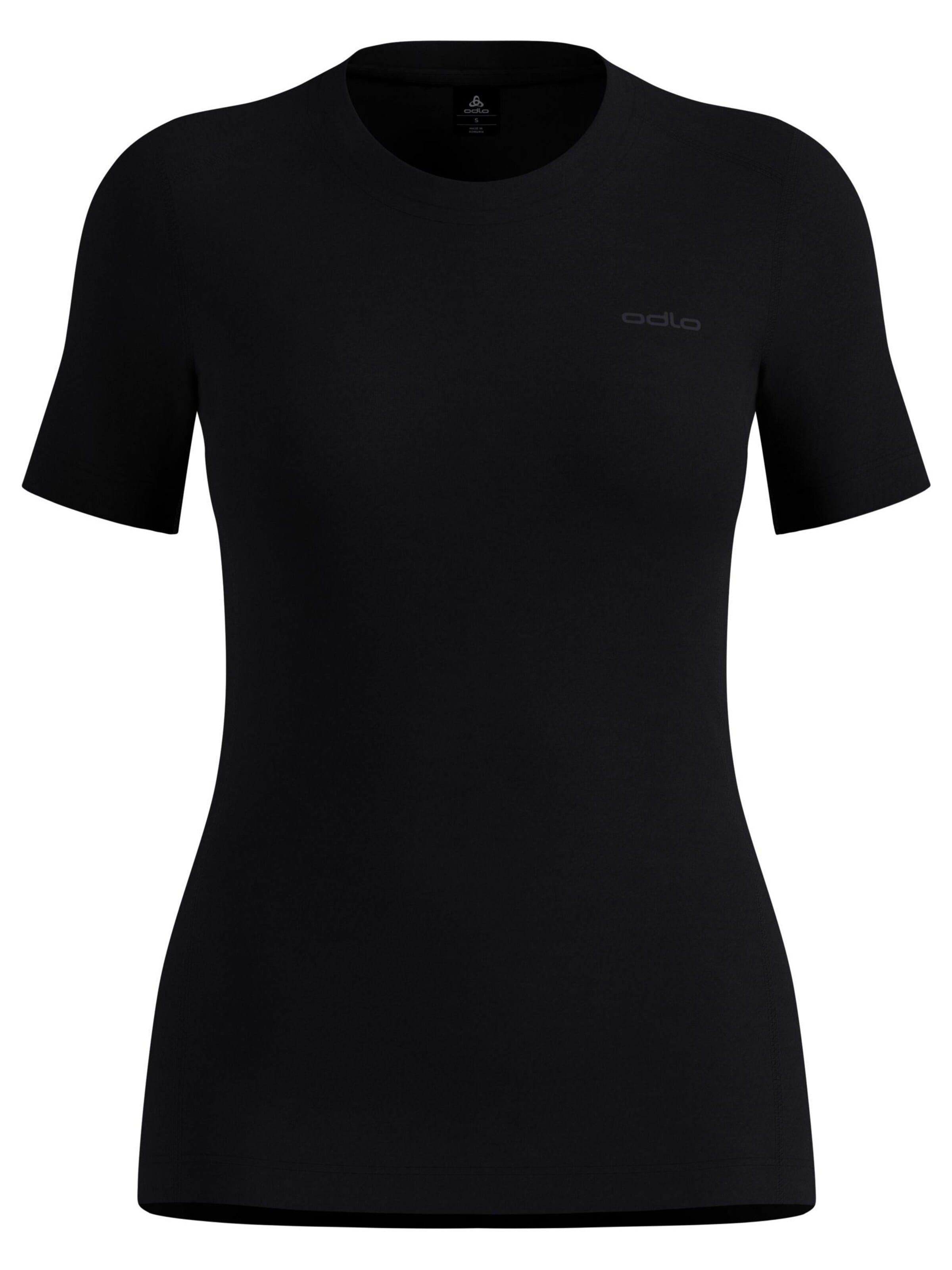 Base Layer 'MERINO 200' ODLO en noir : devant