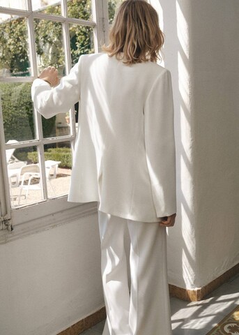 MANGO Blazer 'Harry' in White
