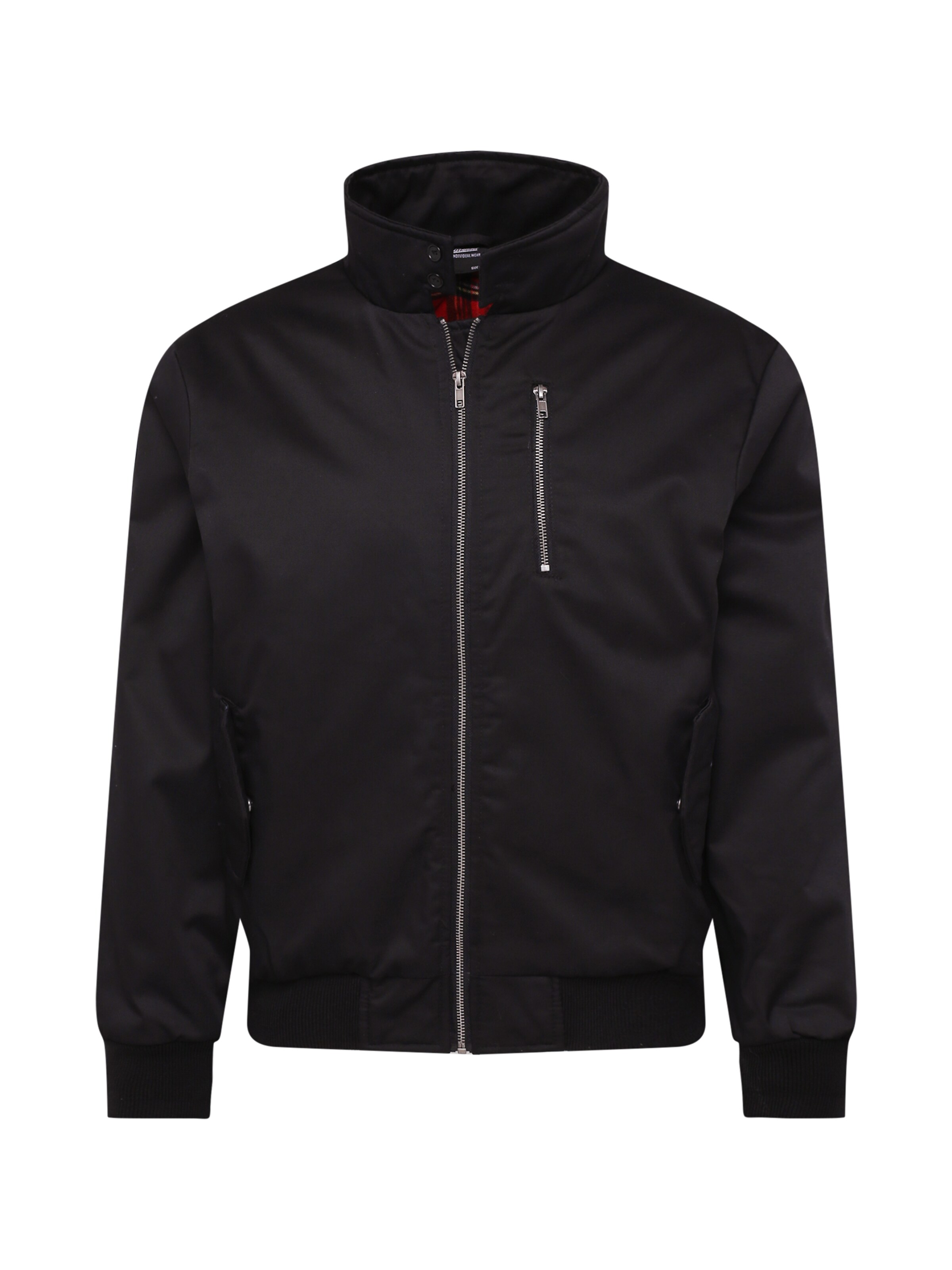 Giacca di mezza stagione 'LORD CANTERBURY' di Brandit in nero: frontale