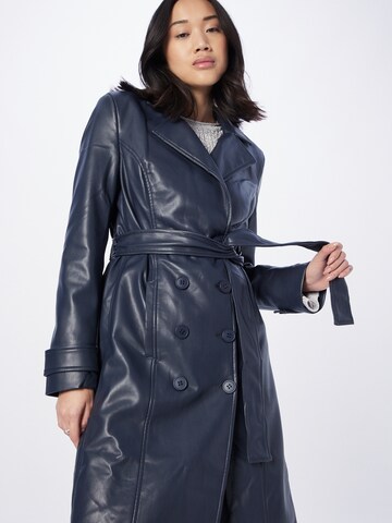 Bardot Between-Seasons Coat in Blue