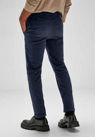 Street One MEN Regular Chinohose in Blau