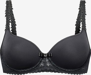 Invisible Soutien-gorge ' Piano ' DACAPO en noir : devant