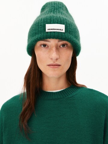 ARMEDANGELS Muts in Groen: voorkant