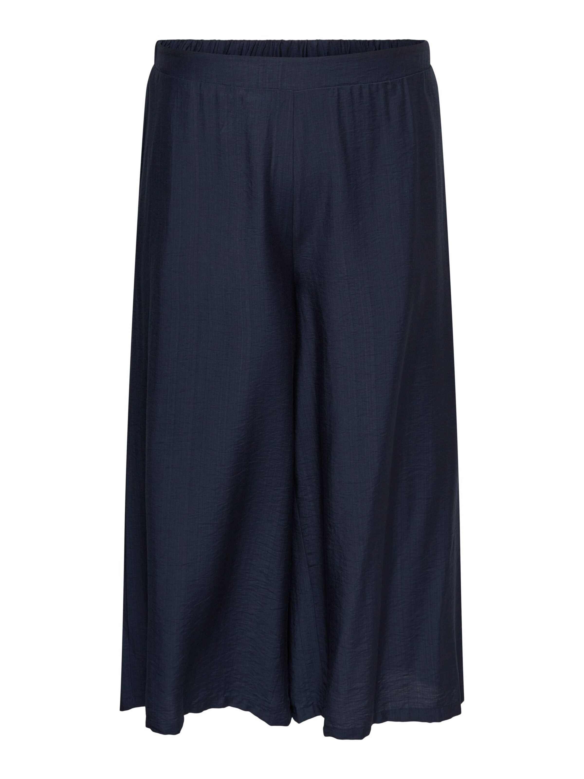 ONLY Carmakoma Wide Leg Hose 'CARJoanna' in Blau: Vorderseite