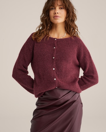 WE Fashion Cardigan i rød: forside
