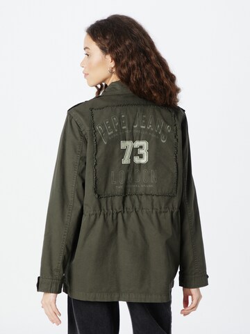 Pepe Jeans Between-season jacket 'MERRY' in Green