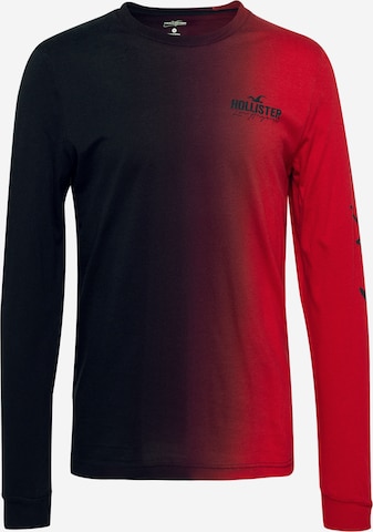 HOLLISTER Shirt in Rood: voorkant