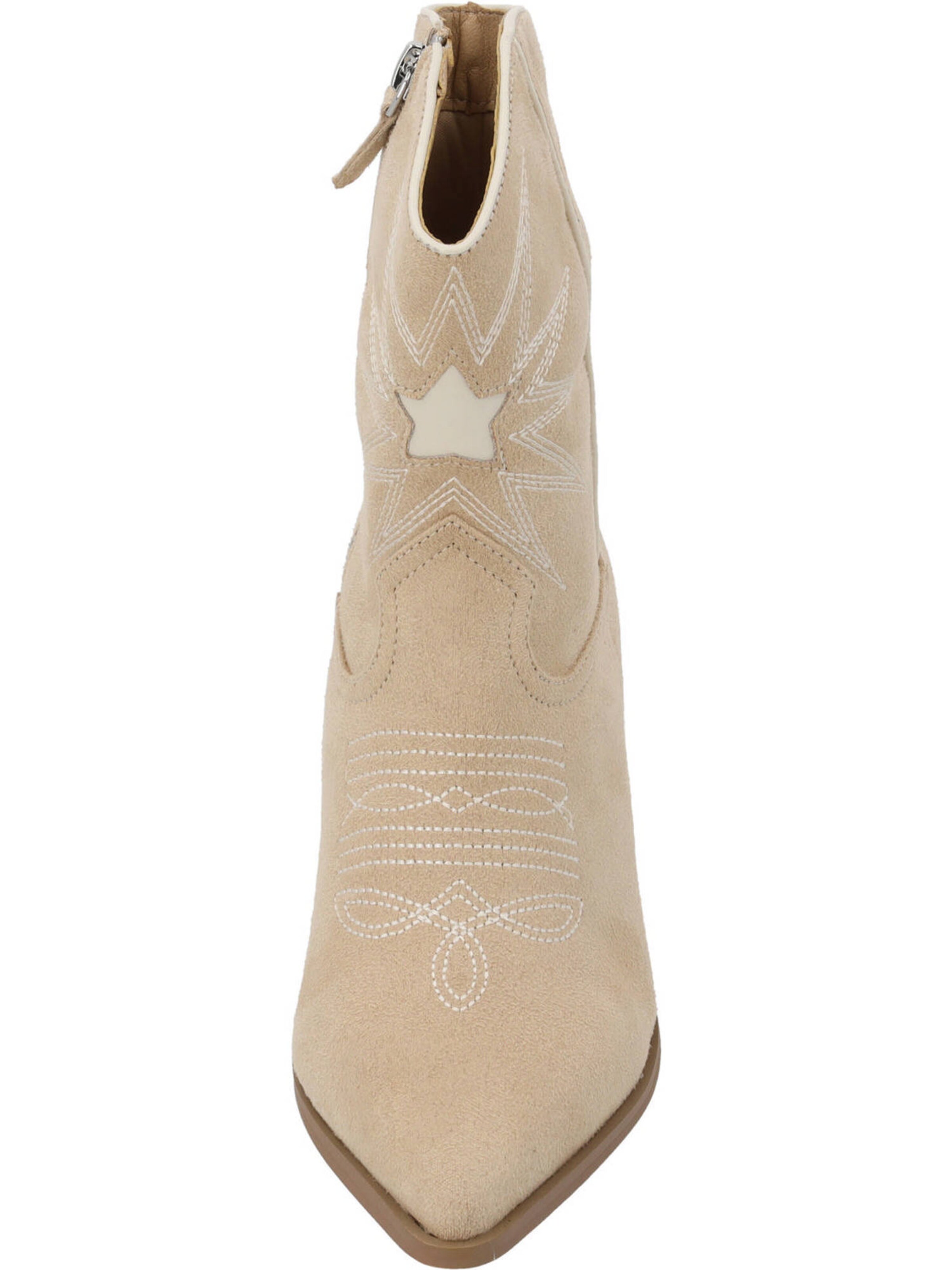 LA STRADA Ankle Boots in Beige