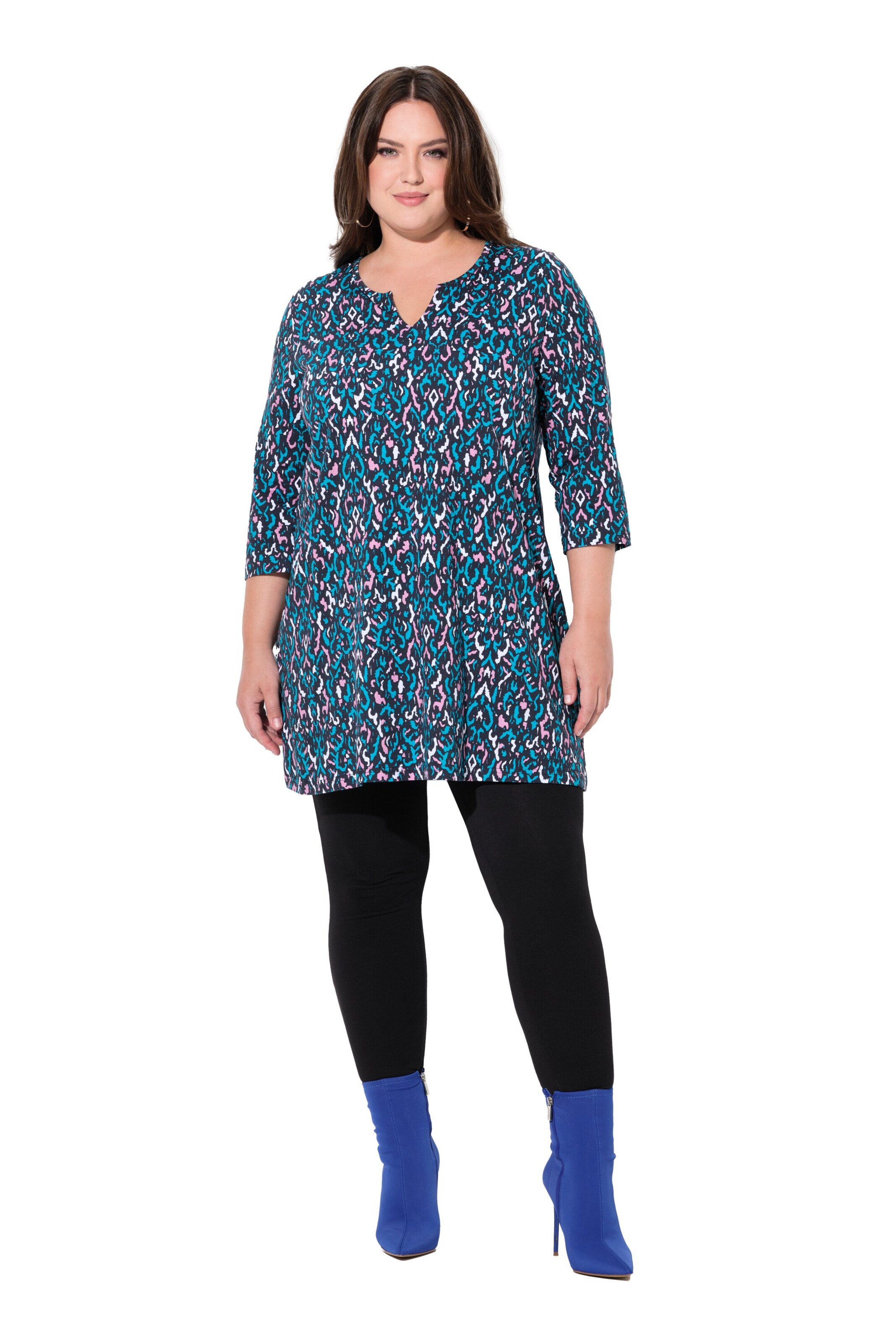 Ulla Popken Shirt in Blauw