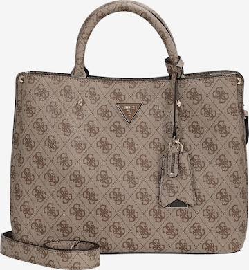 GUESS Originals Handtasche 'Meridian II' in Braun: Vorderseite