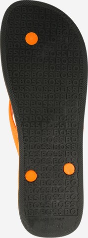 BOSS Black T-bar sandals 'Tracy' in Orange