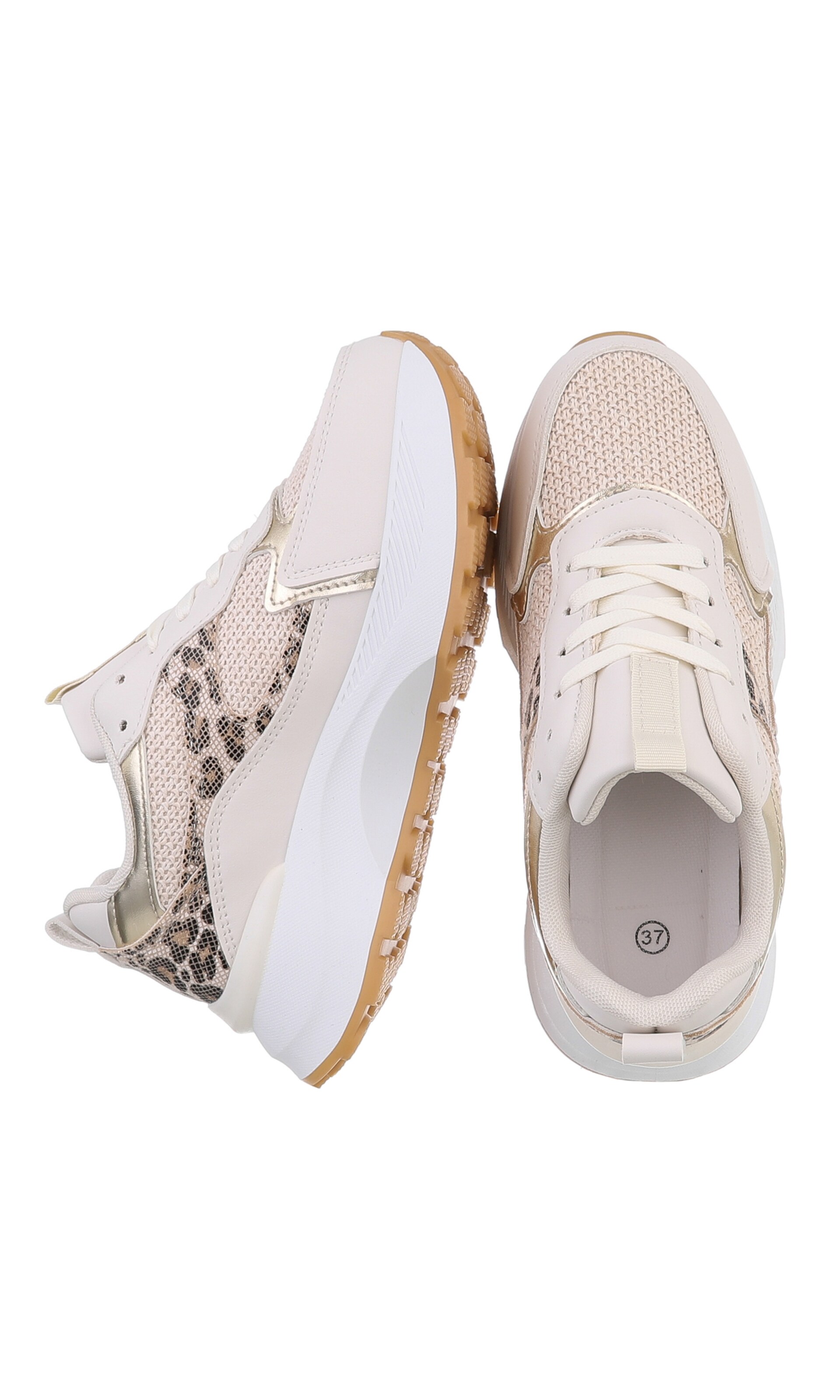 Ital-Design Sneakers in Beige