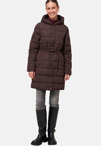Manteau mi-saison zero en marron