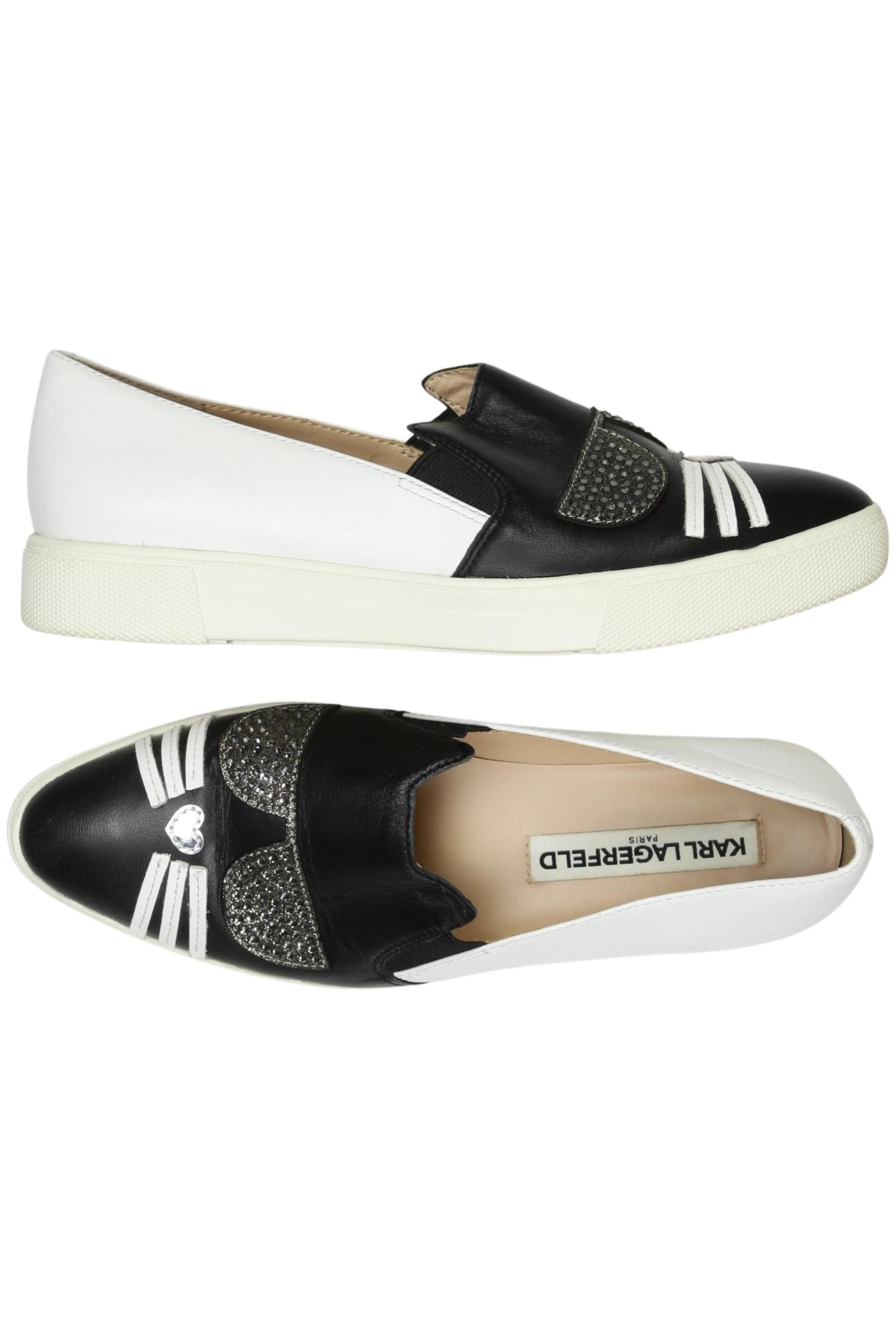 Karl Lagerfeld Flats & Loafers in 35 in Mixed colors: front