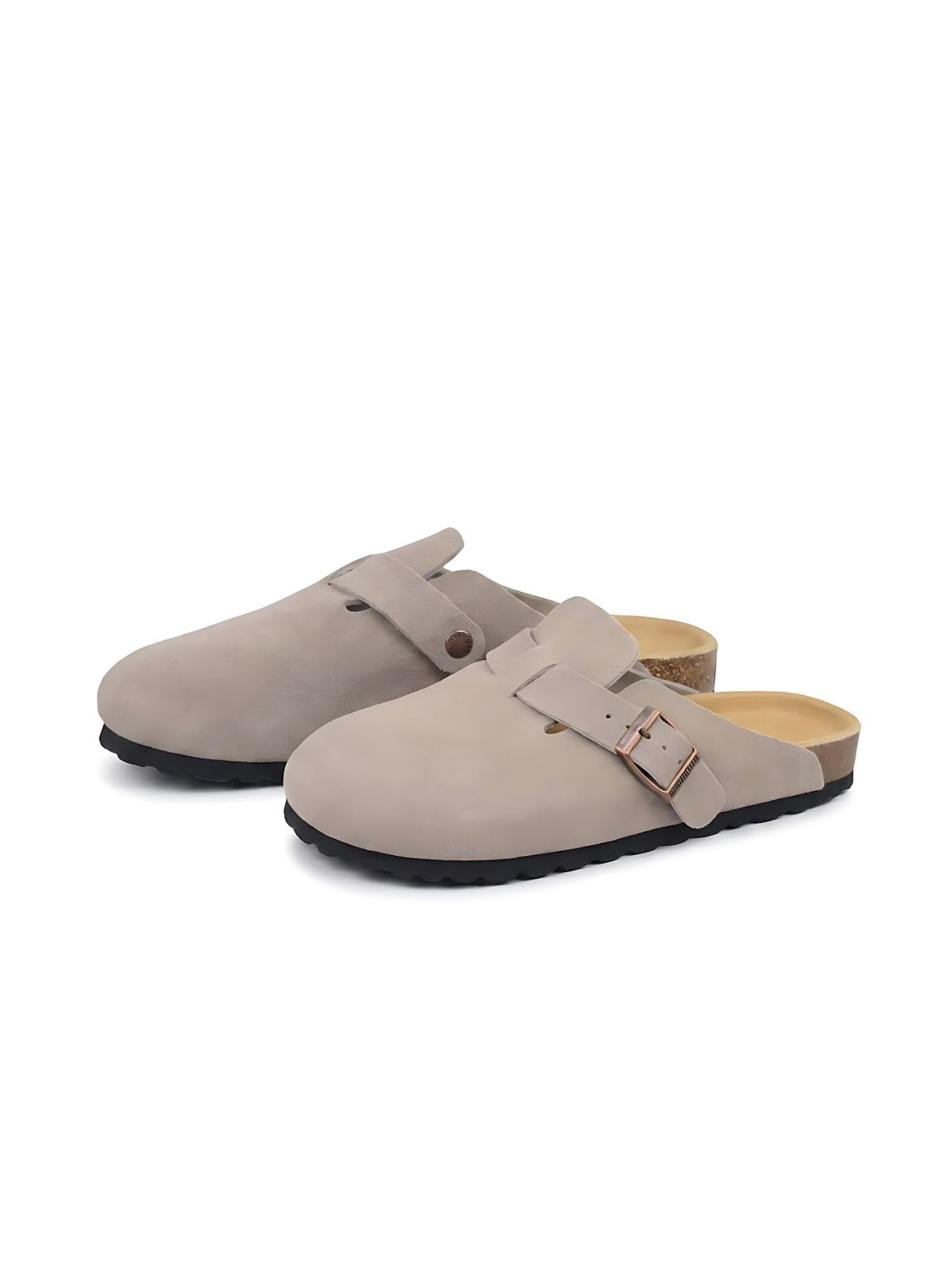 BIRKENSTOCK Clogs 'Boston' in Grey
