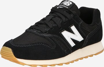 Sneaker low '373' de la new balance pe negru: față