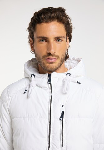 DreiMaster Maritim - Chaqueta de invierno en blanco