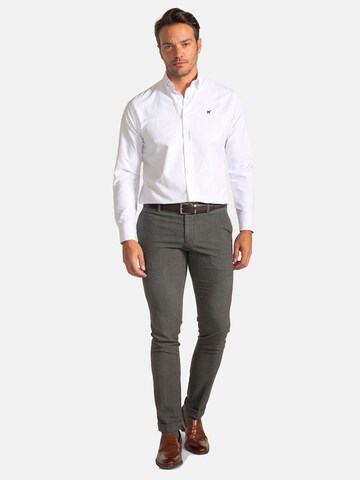 Coupe regular Chemise business 'Oxford ' Williot en bleu